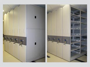 手動防水密集柜/架