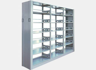 鋼制書架(每列3組)